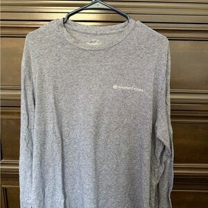 Vineyard Vines Men's Blue Long Sleeve Tee
